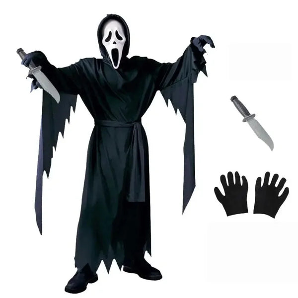 GHOSTFACE (SCREAM) COSTUME FOR KIDS AND TEENS
