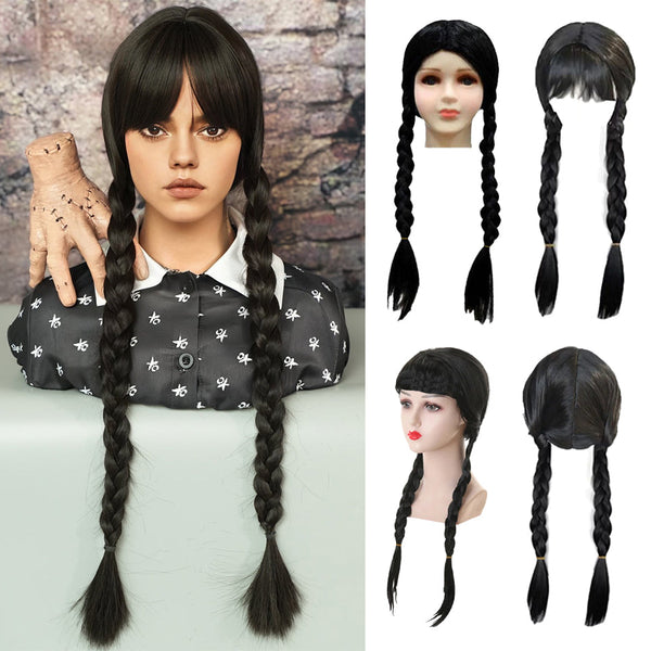 WEDNESDAY ADDAMS WIG